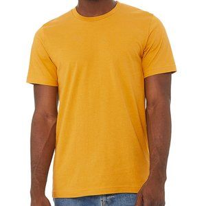 NWOT - Bella Canva Unisex Jersey T-Shirt - Mustard - 3001C